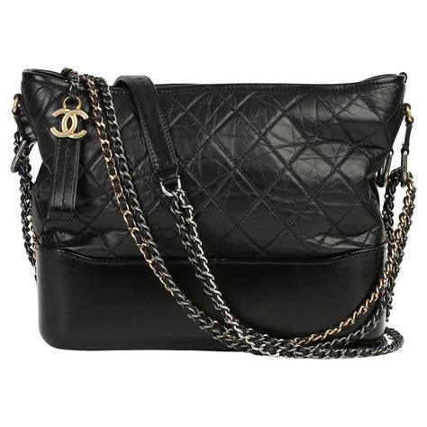 blacks on blondes chanel grey|CHANEL Aged Calfskin Quilted Small Gabrielle Hobo Grey .